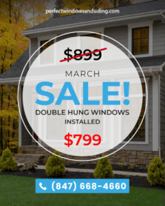 march deal double hung windows installed for $799