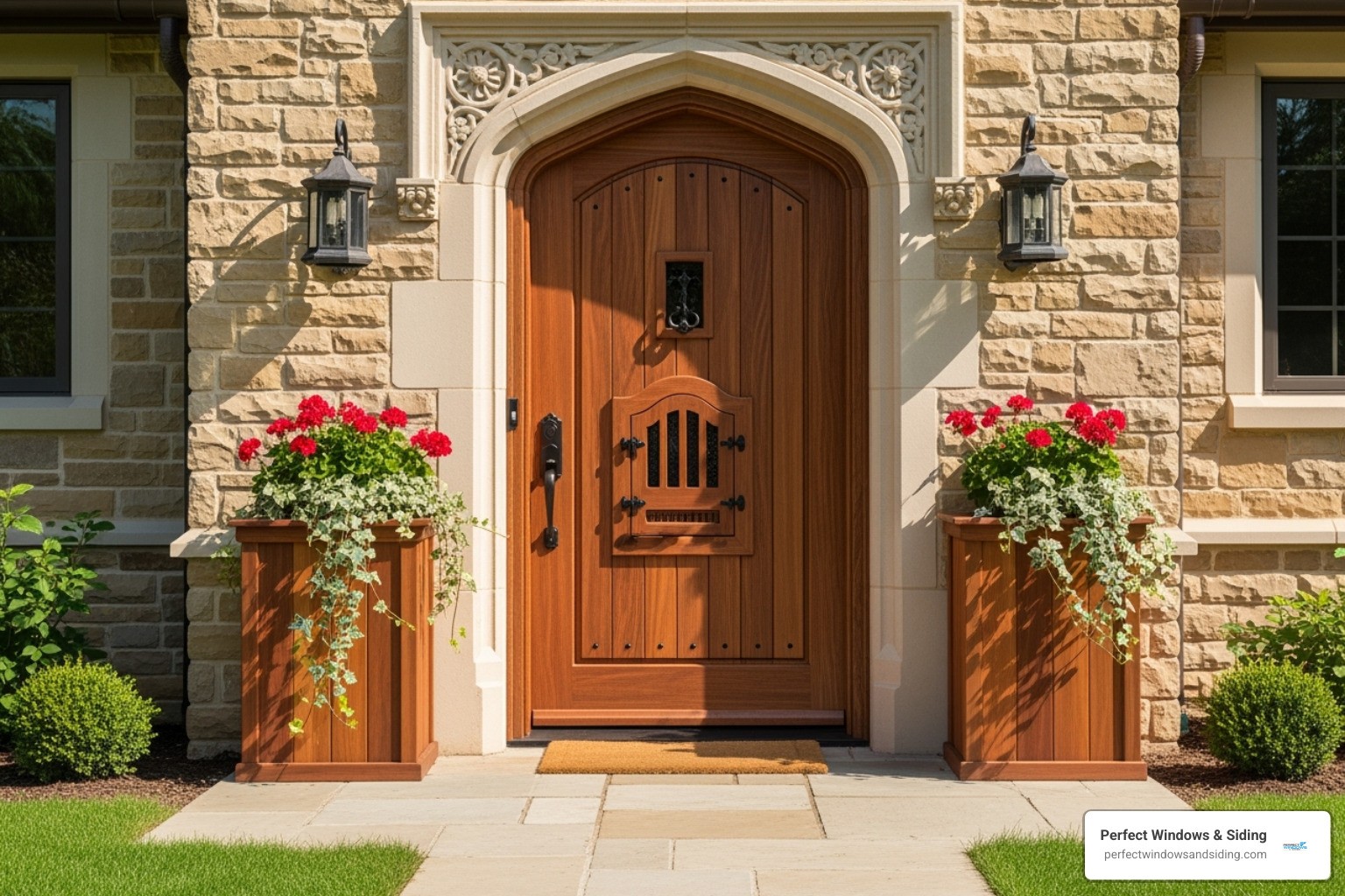 custom wood exterior doors