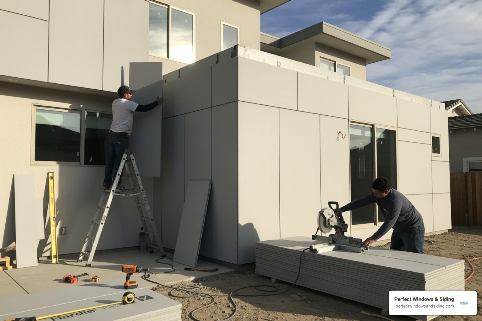 4x8 hardie panel installation