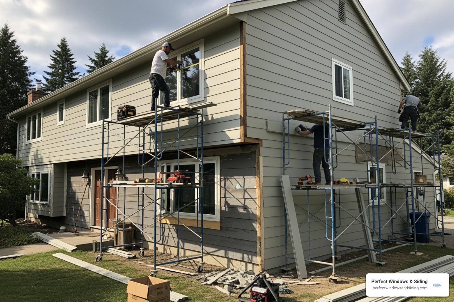 fiber cement siding replacement