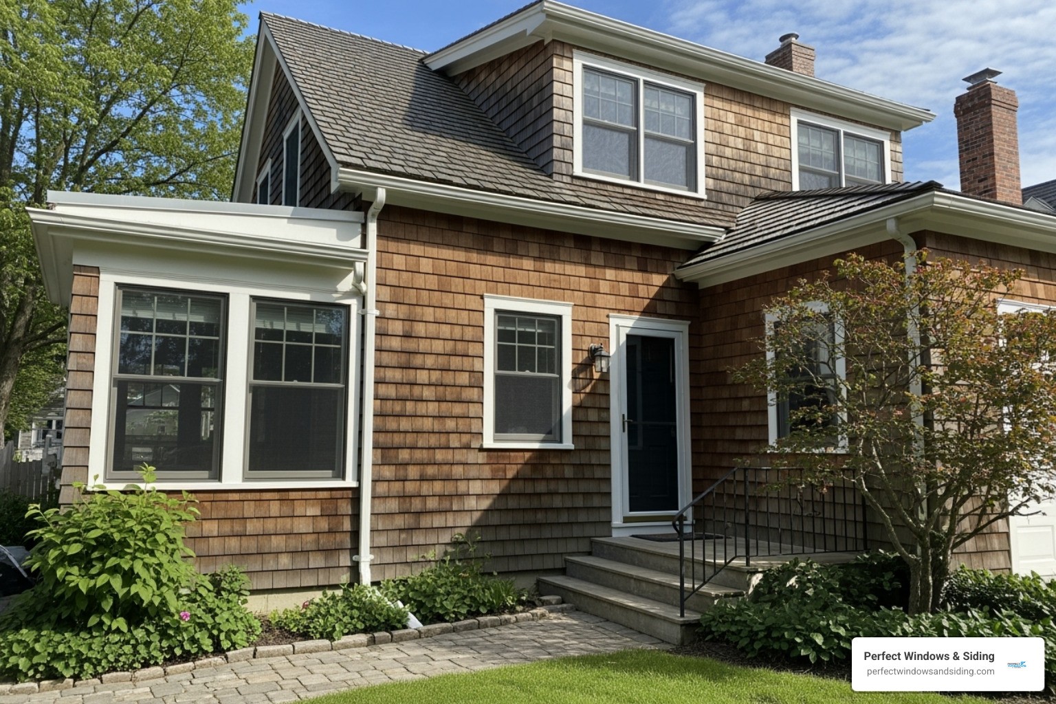 wood shingle siding replacement