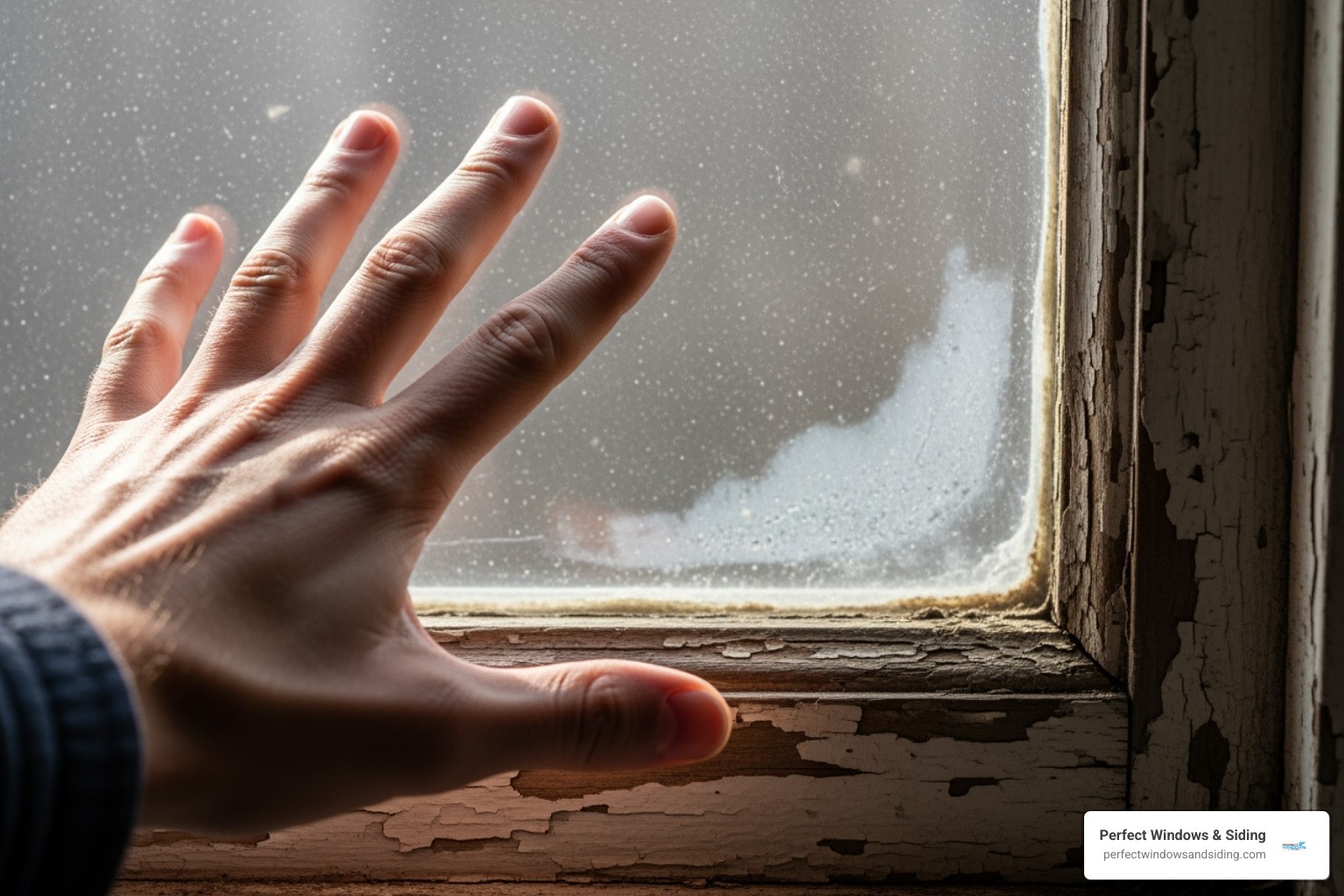 Drafty window replacement