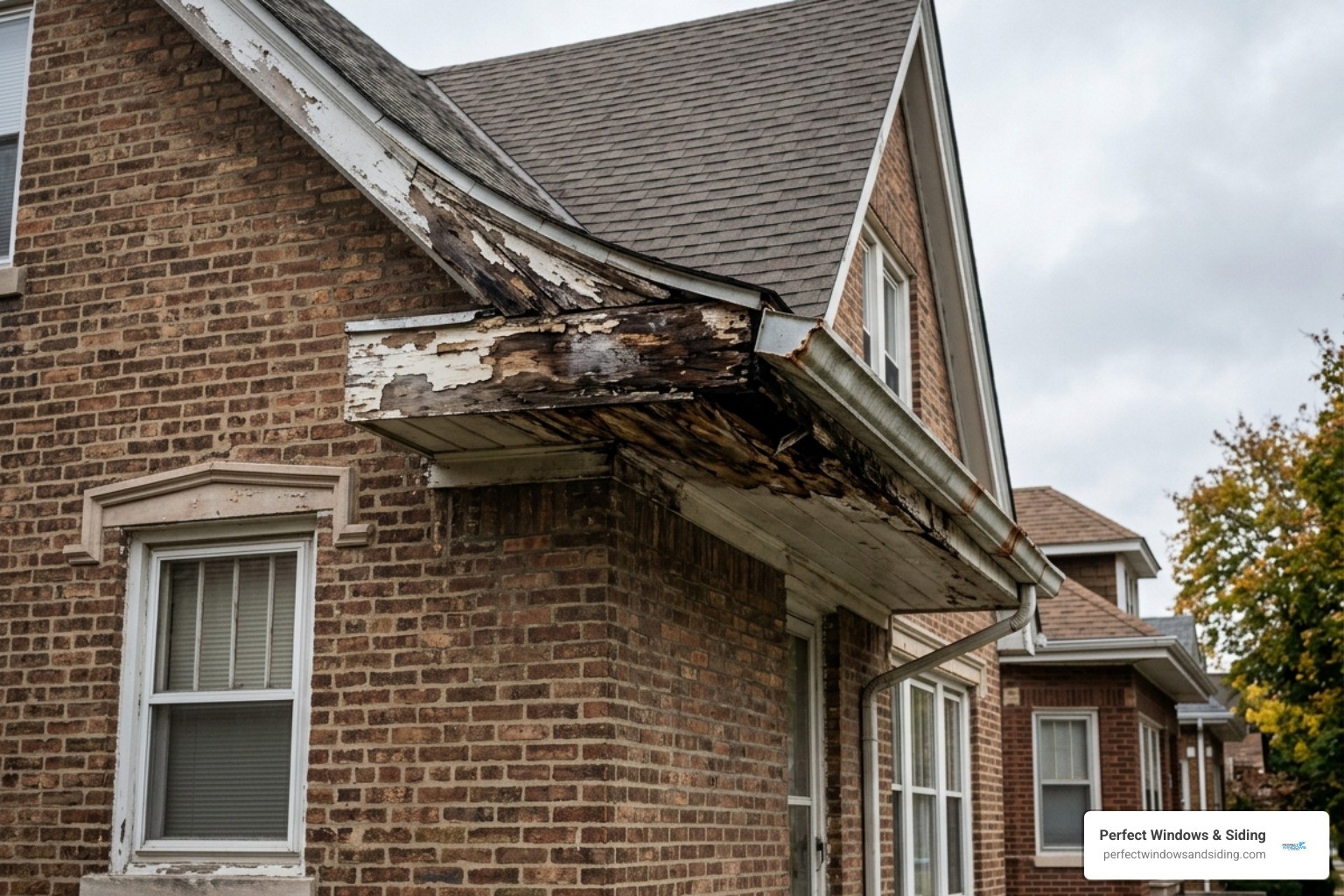 soffit repair near Chicago