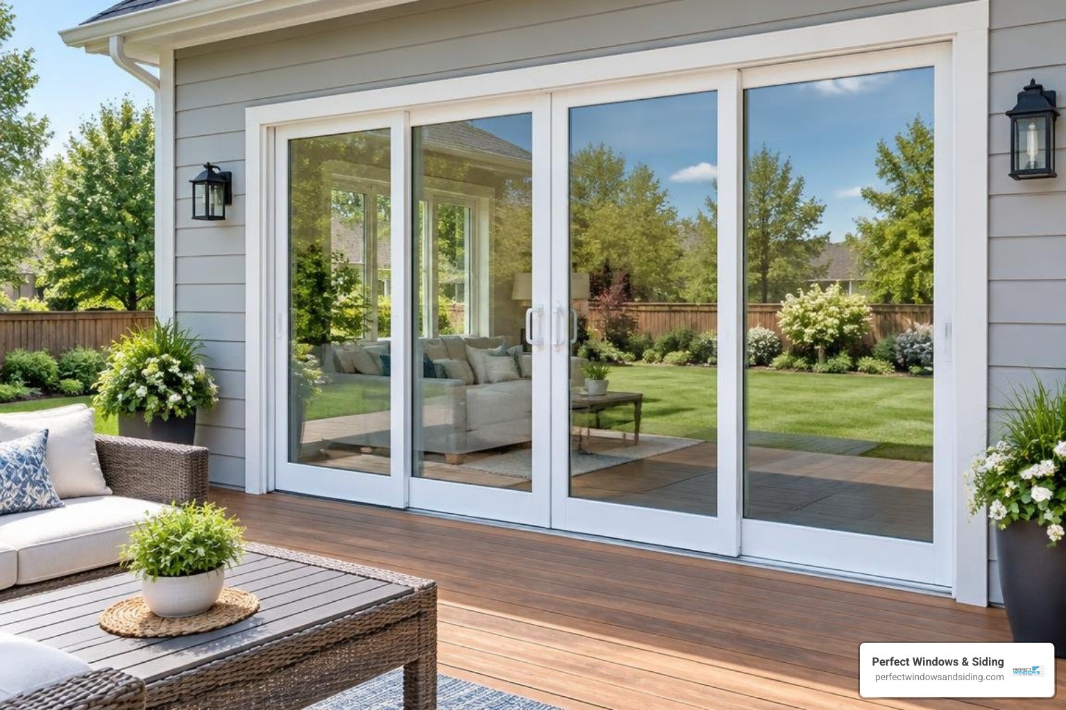 Featured image for post: Everything You Need to Know About 4-Pane Sliding Patio Doors